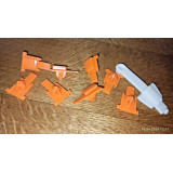 Audi Q7 07-15 Rear door moulding clips (9pcs)