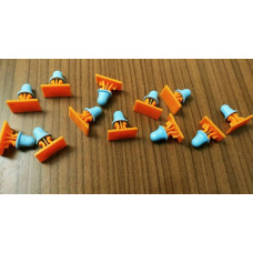 Mercedes W163 97-2005 Door moulding clips OEM A0029884181 (12pcs)
