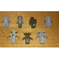 Subaru Forester 97-2002 Grille clips (7pcs)