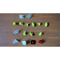 Land Cruiser 100 98-2007 Door,Fender moulding clips (16pcs)