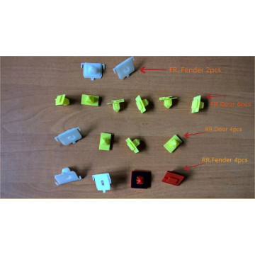 Land Cruiser 100 98-2007 Door,Fender moulding clips (16pcs)