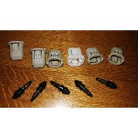Land Cruiser 90 96-2002 Clips to fasten the car dashboard (11pcs)