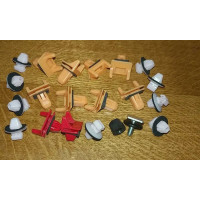 Lexus Rx300 98-2003 Moulding clips,front door (21pcs)